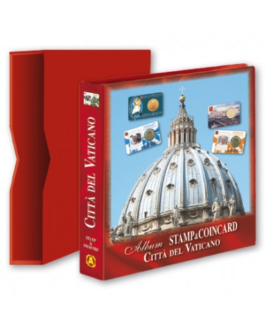 ALBUM VUOTO COIN CARD VATICANO