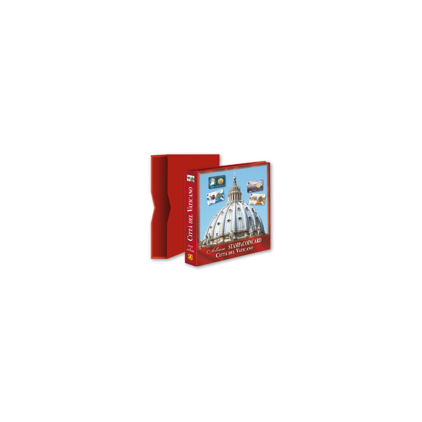 ALBUM VUOTO COIN CARD VATICANO