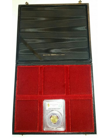 ASTUCCIO 6 SLAB VELLUTO ROSSO