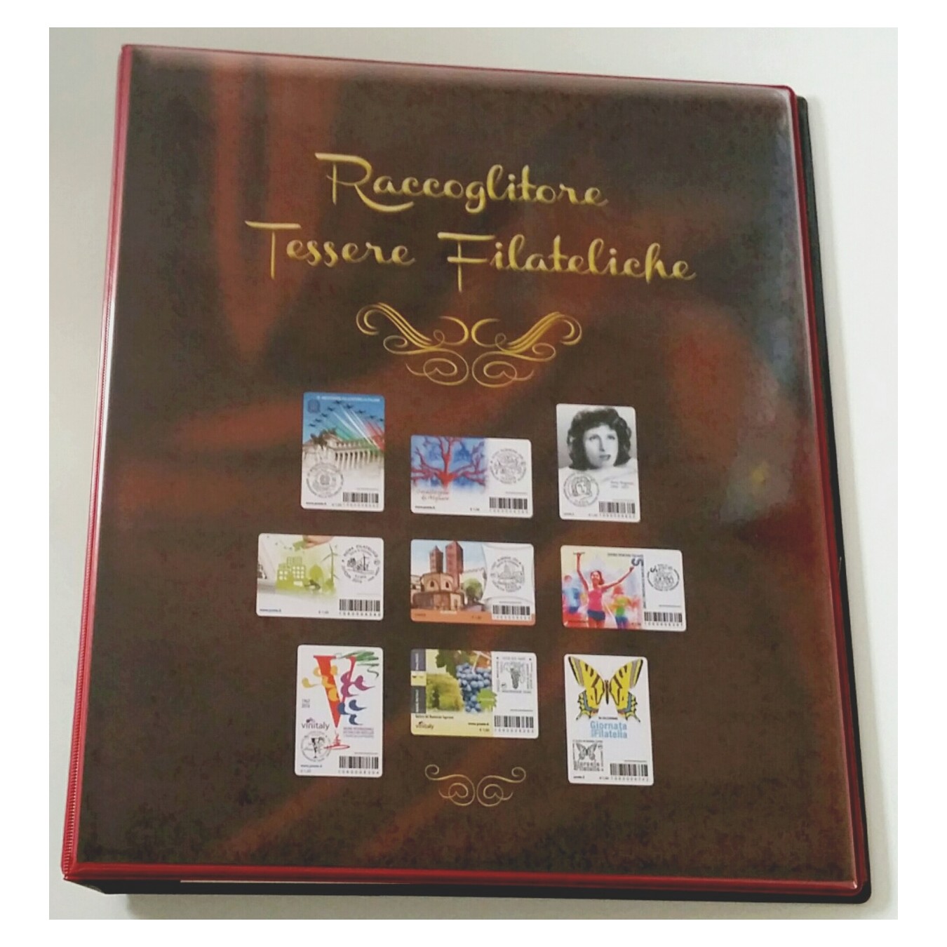 ALBUM PER TESSERE FILATELICHE - VUOTO