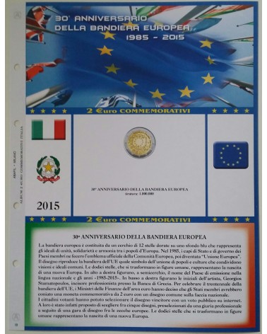 AGGIORNAMENTO 2€ ITALIA 2015 BANDIERA