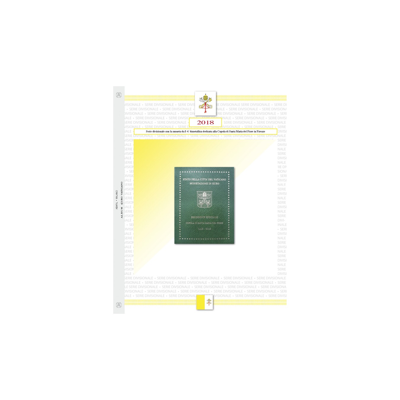 VATICANO - SERIE DIVISIONALI 2018 CON BIMETALLICO