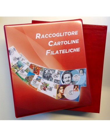 ALBUM PER CARTOLINE FILATELICHE VUOTO