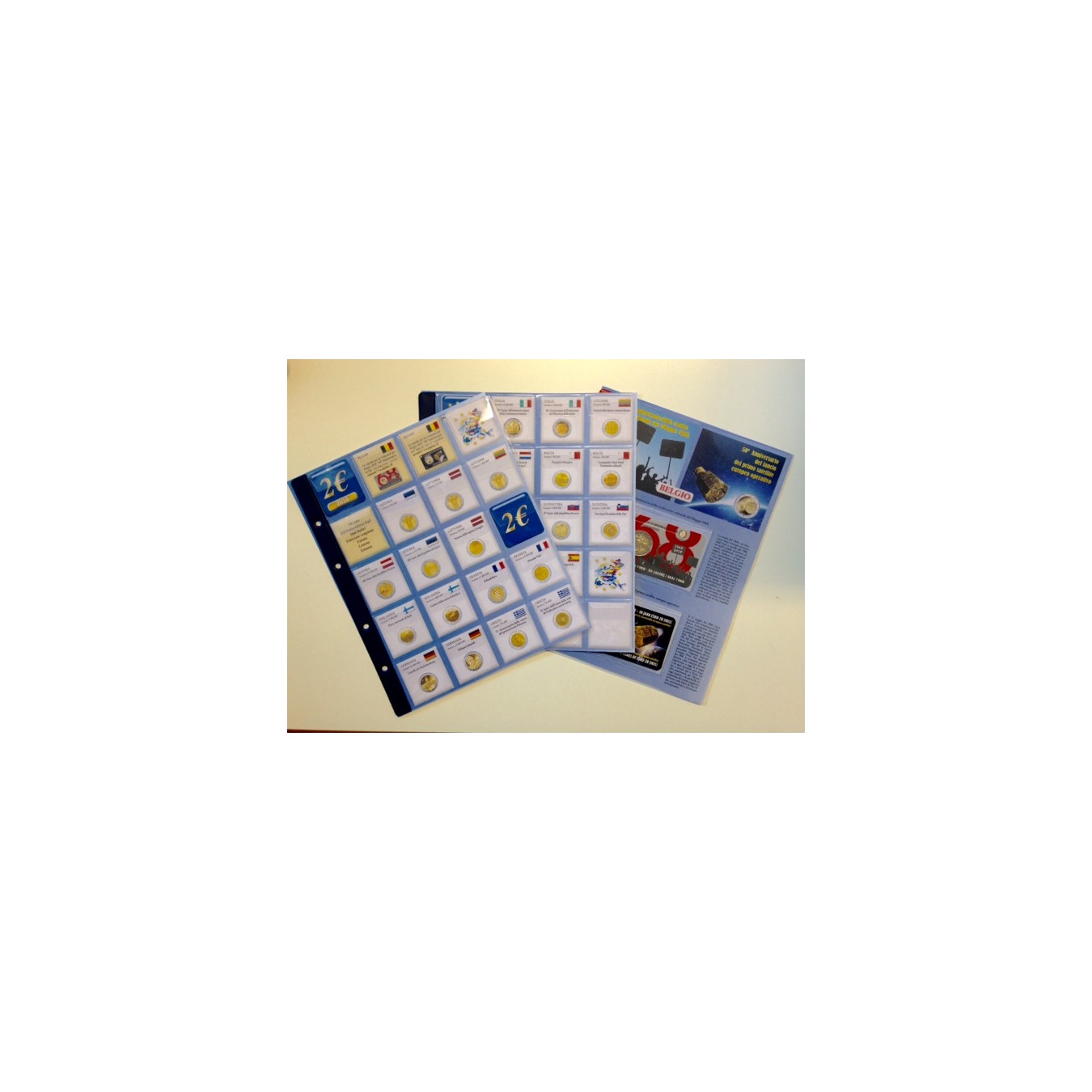 fogli smart 2 euro commemorativi 2018