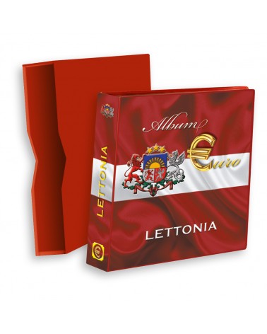 ALBUM EUROMONEY LETTONIA VUOTO