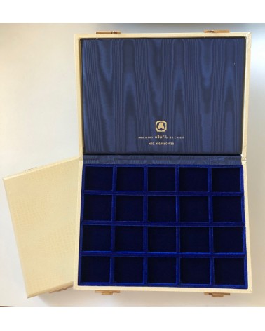 MIGNON COVER LIMITED EDITION RETTILE CREMA VELL. BLU 20 CASELLE