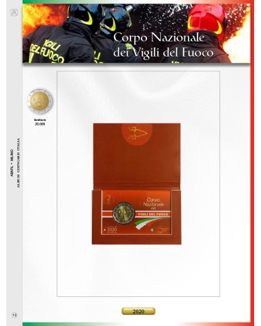 AGG. 2€ ITALIA COIN CARD VIGILI DEL FUOCO 2020