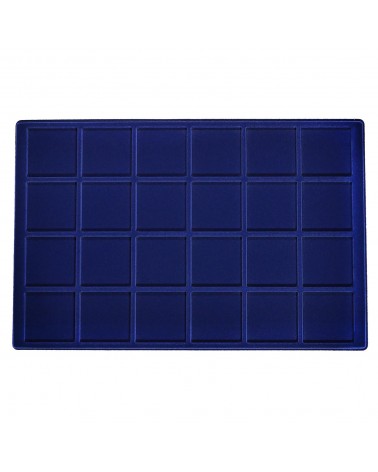 Ripiano Standard - Modello Floccato blu 24 caselle