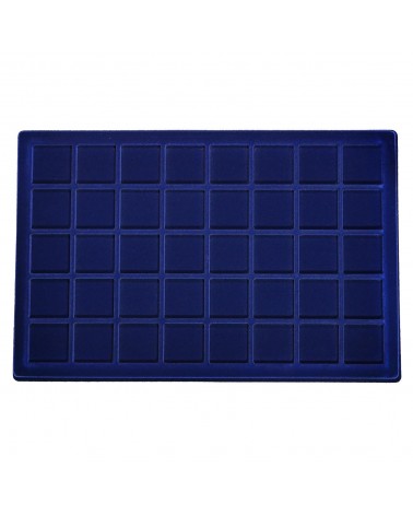 Ripiano Standard - Modello Floccato blu 40 caselle