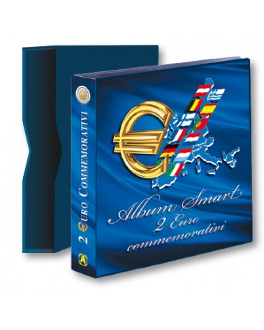 ALBUM VUOTO 2 EURO COMMEMORATIVI SMART