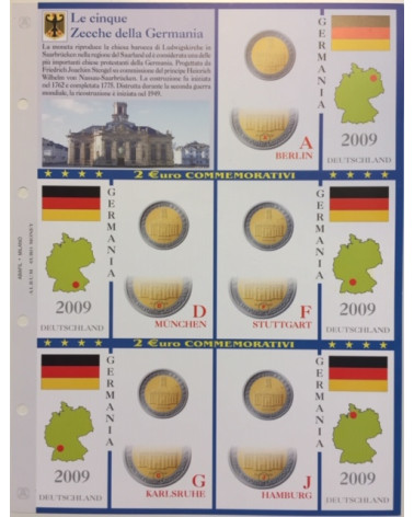 2€ delle 5 zecche di Germania, aggiornamento 2009