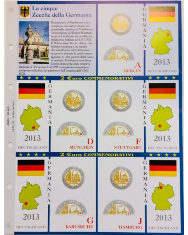 2€ delle 5 Zecche di Germania, aggiornamento 2013