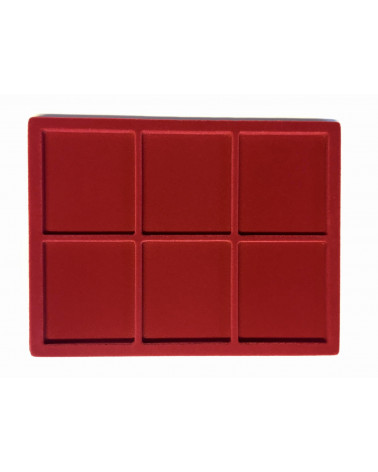 Ripiano Mignon - Modello floccato 6 caselle
