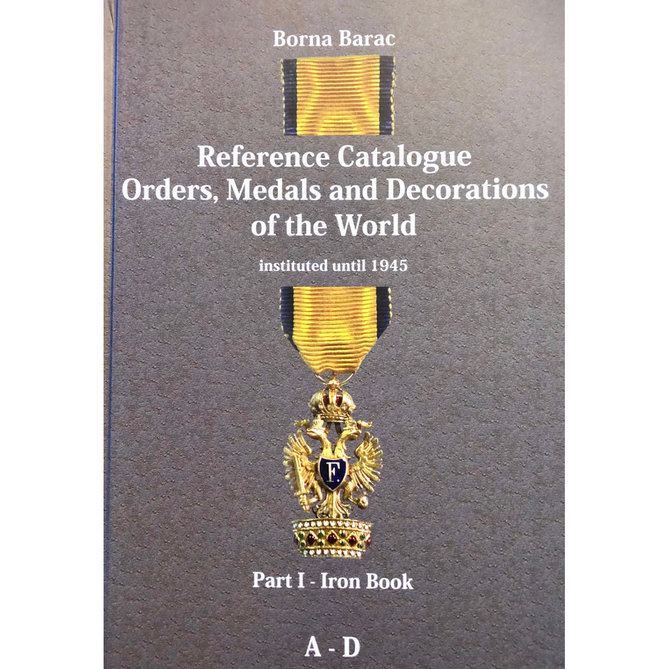 Catalogo Barac medaglie e decorazione del mondo A - D