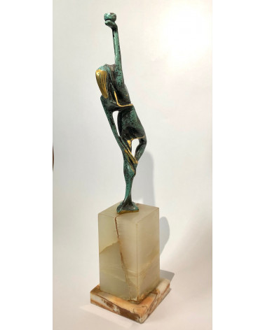 Trophy cup bronze 1970's
