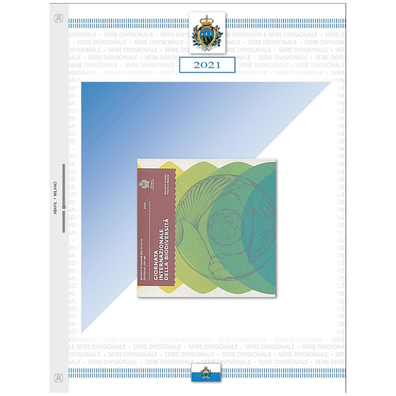SAN MARINO-Divisionale series 2021, biodiversity