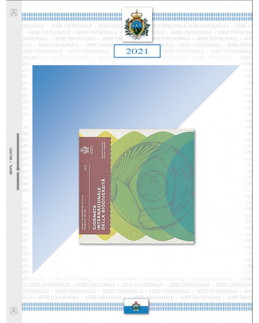SAN MARINO-Divisionale series 2021, biodiversity