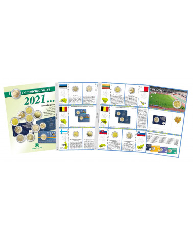 2 EURO COMMEMORATIVI 2021 SECONDA PARTE
