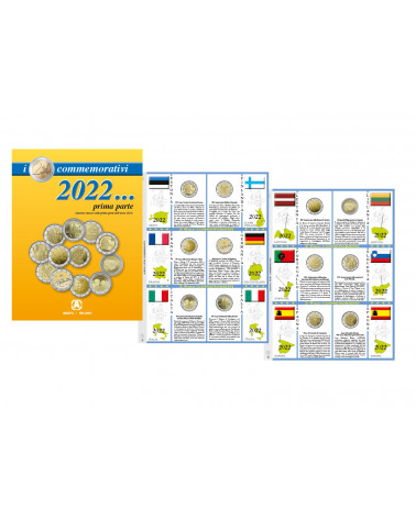 2 EURO COMMEMORATIVI 2022 - PRIMA PARTE