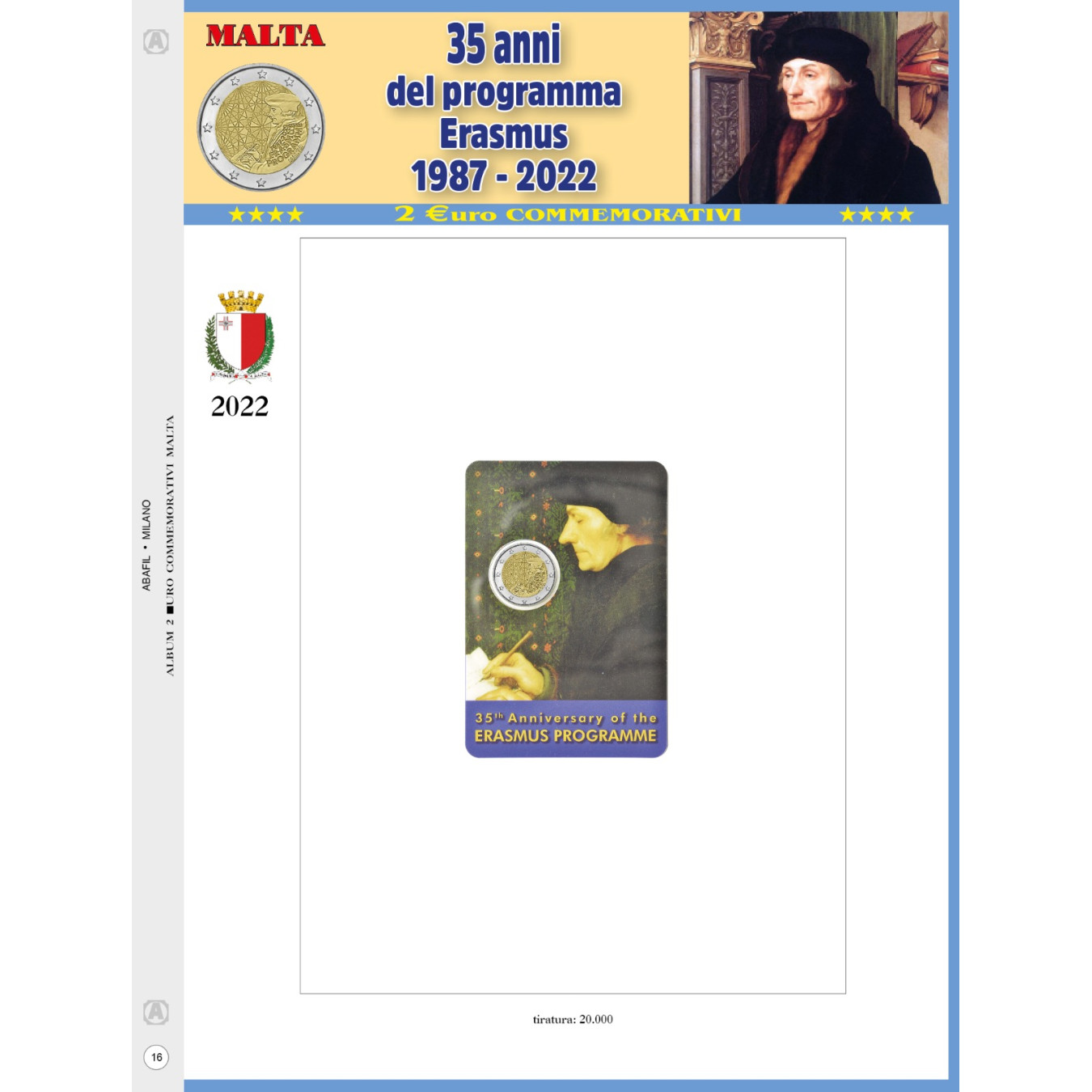 AGGIORNAMENTO 2 EURO MALTA 2022 ERASMUS