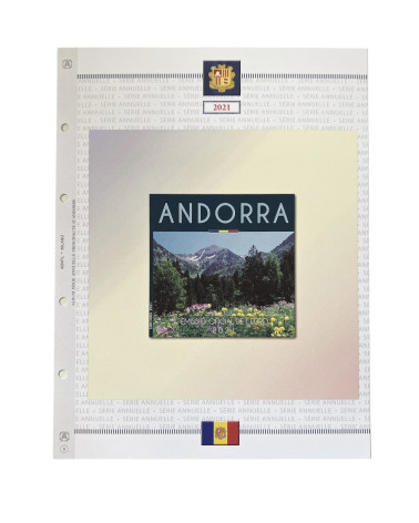 EURO ANDORRA - SERIE DIVISIONALI 2021- EMISSIONE DELL'EURO