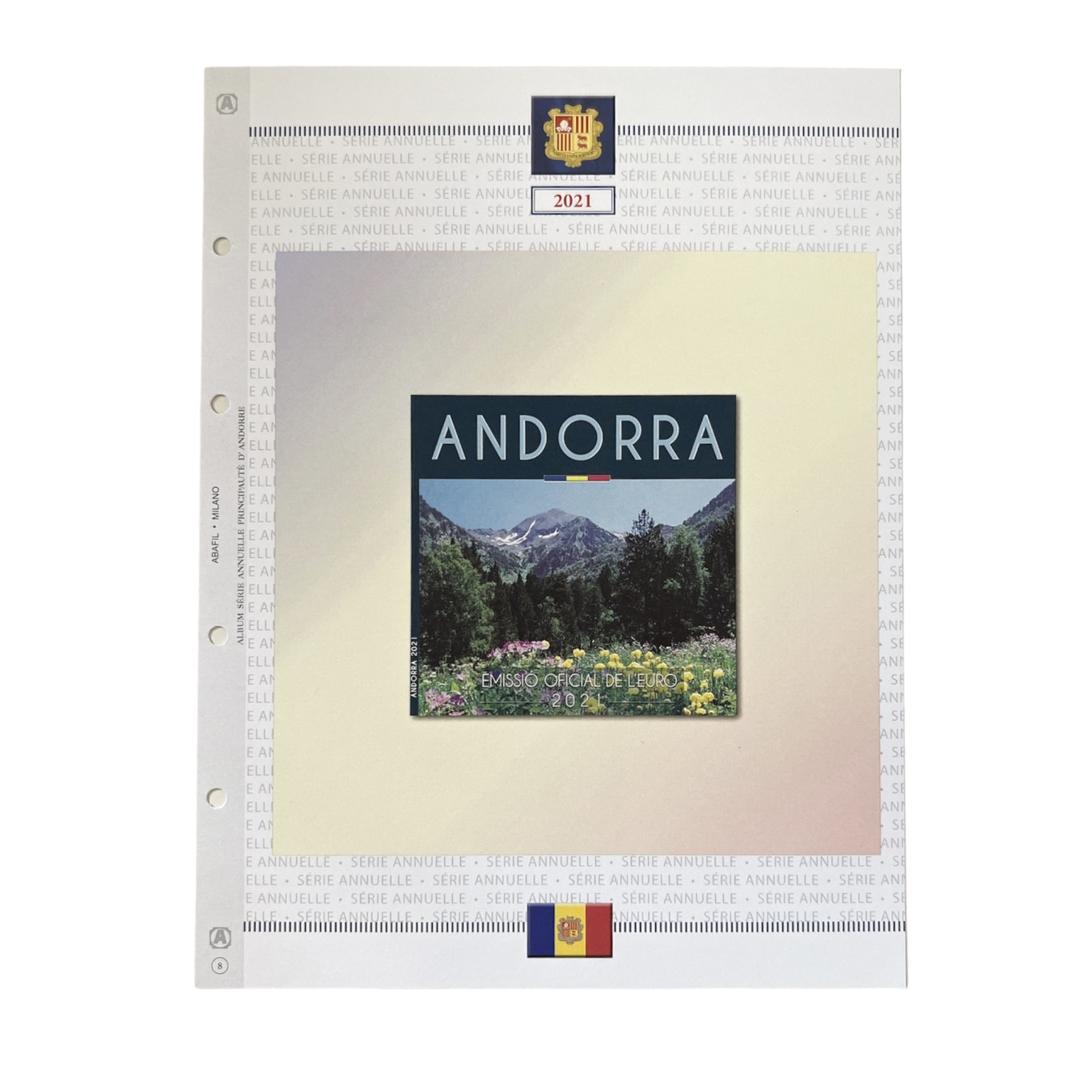 EURO ANDORRA - SERIE DIVISIONALI 2021- EMISSIONE DELL'EURO