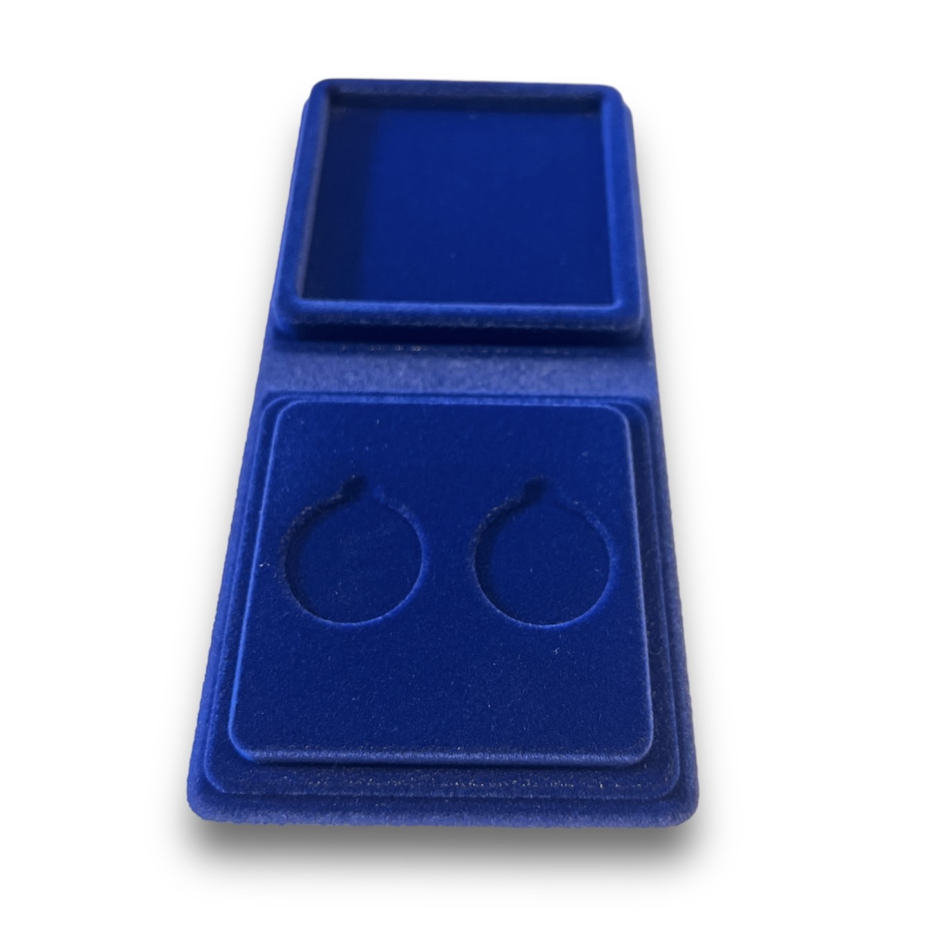 Astuccio Moneyfloc singolo blu - diam. 22 mm - 2 monete