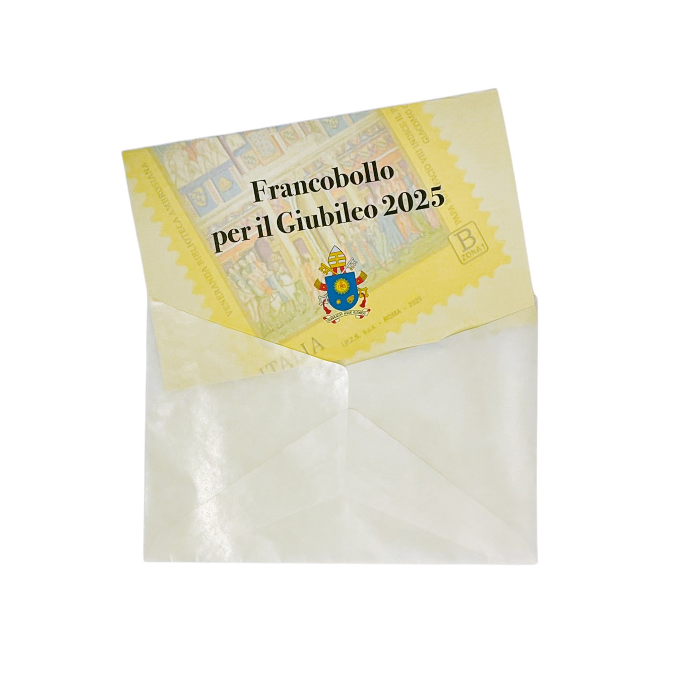 Cartoncino Filatelico giubileo 2025