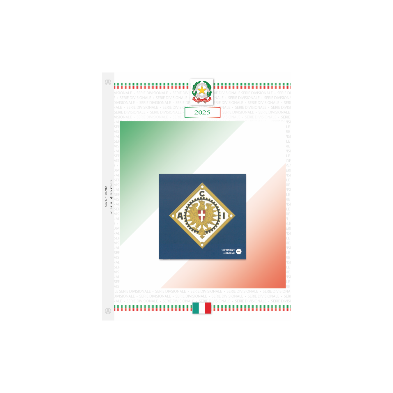 Foglio per la serie divisionale ITALIA DEL 2025