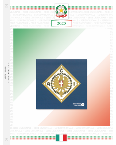 Foglio per la serie divisionale ITALIA DEL 2025
