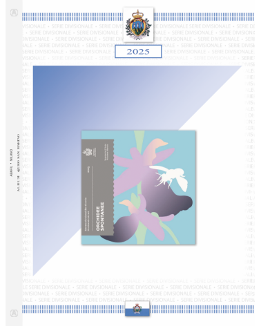 Foglio per la serie divisionale San Marino 2025