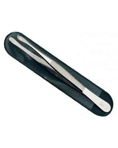 Pinzetta modello nichelato - punta tonda