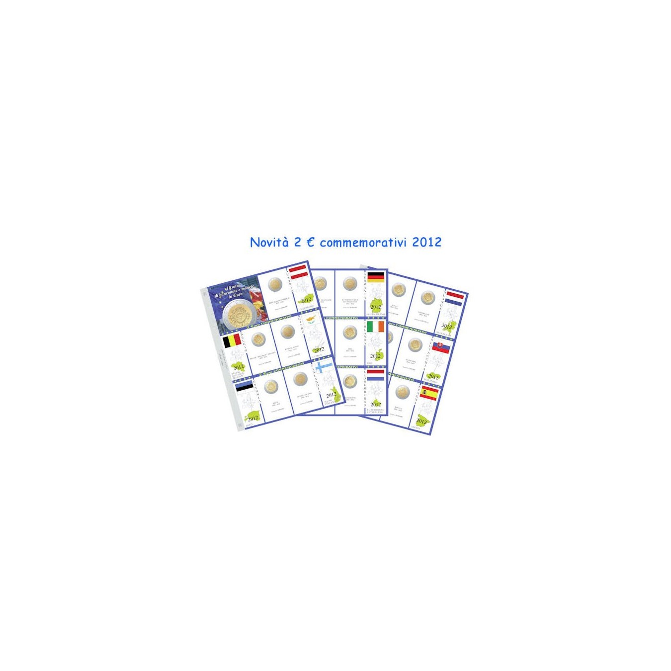2€ aggiornamento 2012 - X Anniversario dec. Euro