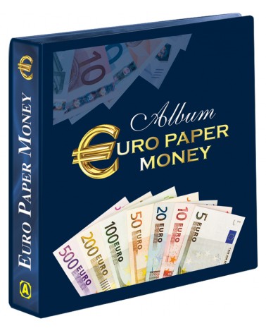 ALBUM EURO PAPER MONEY COMPLETO