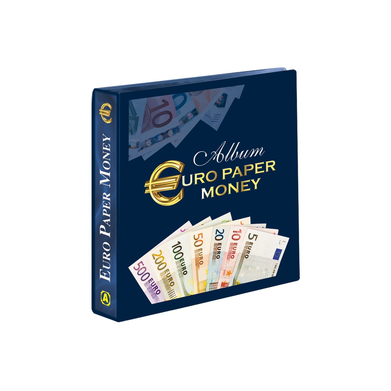 Cartella con custodia Euro Paper Money vuota