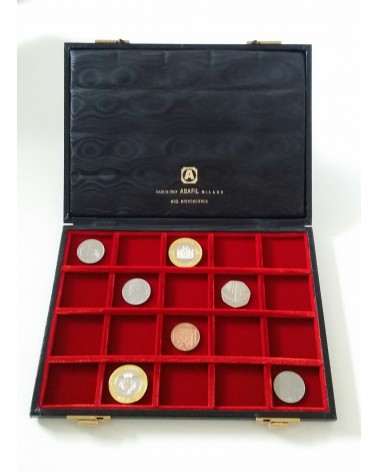 MIGNON COVER NERO / VELLUTO ROSSO 20 CASELLE