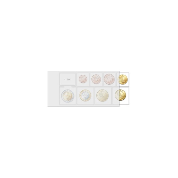 Mini Euro transparent blister