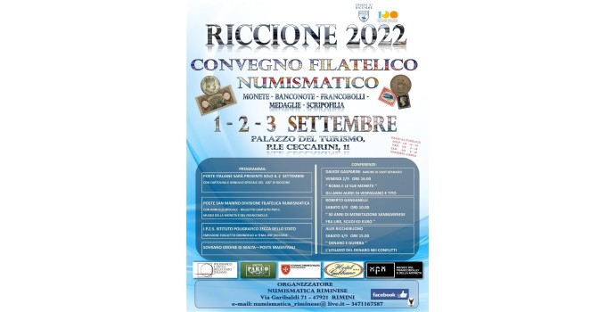 Convegno a Riccione dal 1° al 3 settembre 2022